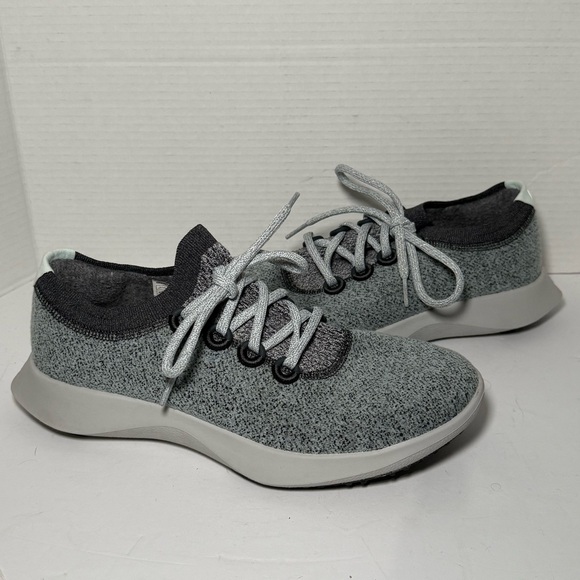 Allbirds Size 11 Womens Dasher Mizzle WDM Gray Wool Running Shoes EUC - Picture 1 of 7